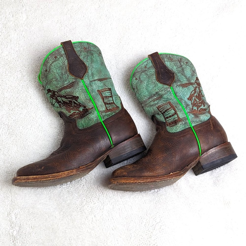 Roper kids cowboy boots Size 4
